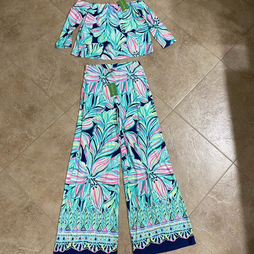 NWT Lilly Pulitzer Weslee Set